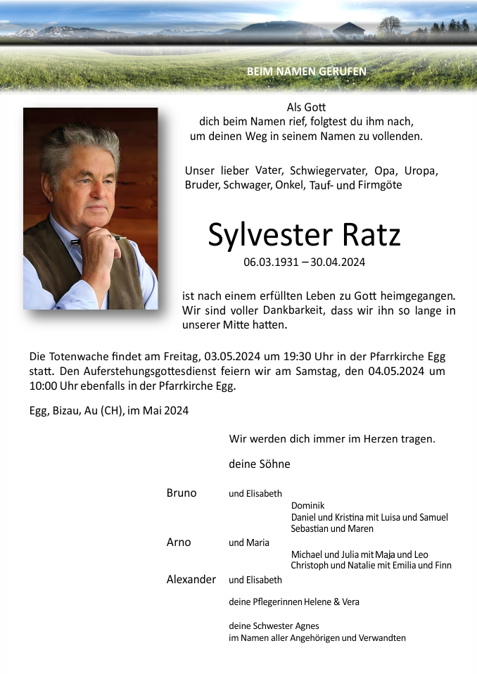 Sylvester Ratz